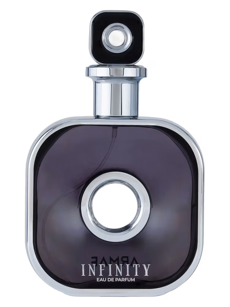 Armaf Infinity Eau de Parfum, frasco y caja
