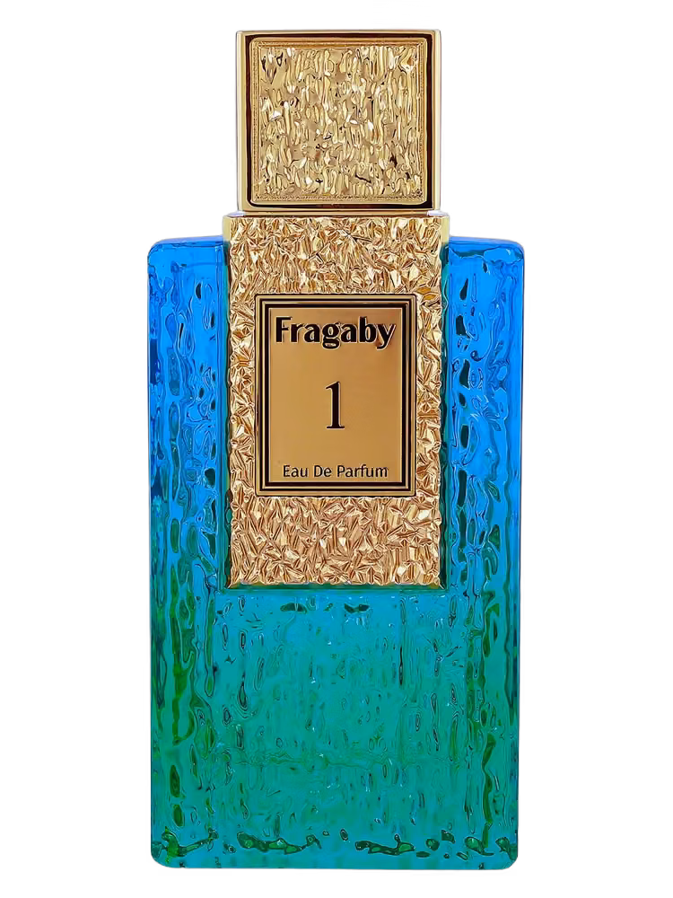 Risala Fragaby 1 Eau de Parfum, frasco y caja