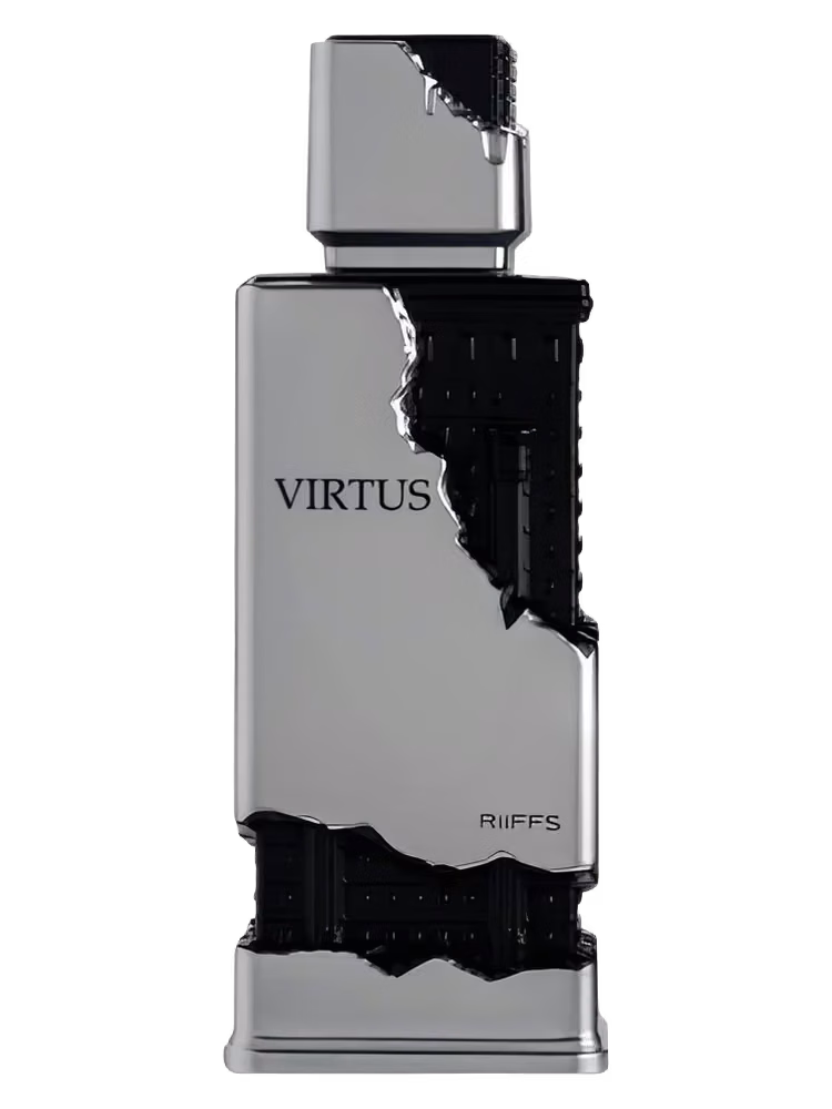Riiffs Virtus Eau de Parfum, frasco y caja