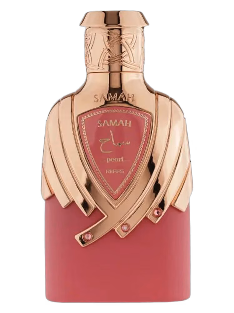 Riiffs Samah Pearl Eau de Parfum, frasco y caja