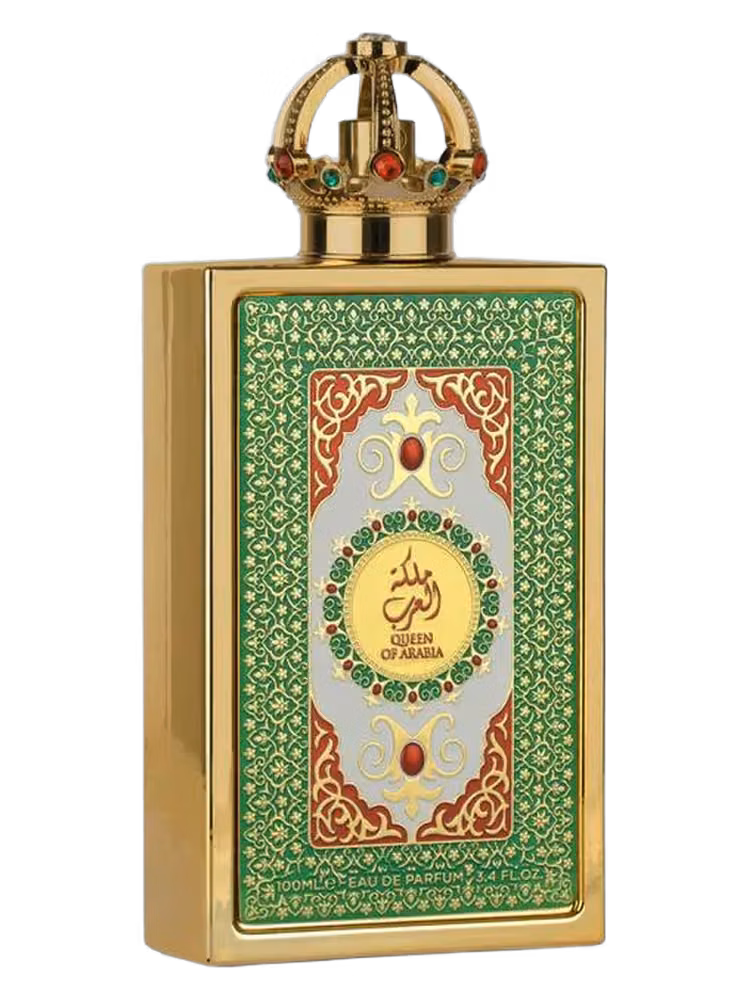 Lattafa Queen of Arabia Eau de Parfum, frasco y caja