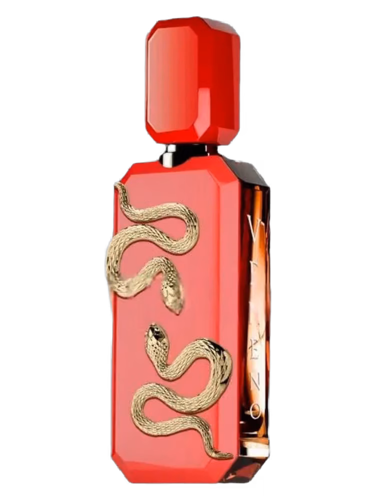 French Avenue Veneno Scarlet Eau de Parfum, frasco y caja