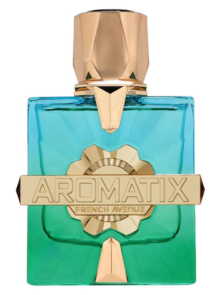 French Avenue Sun Kissed Eau de Parfum, frasco y caja