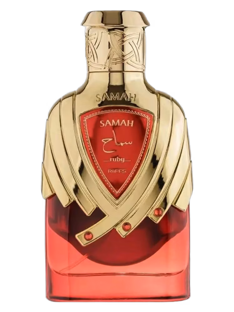 Riiffs Samah Ruby Extrait de Parfum, frasco y caja