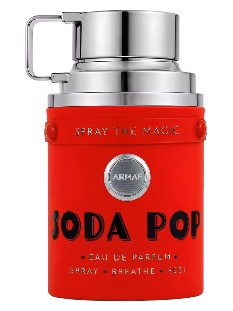 Armaf Soda Pop Eau de Parfum, frasco y caja
