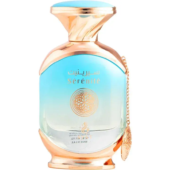 Ayat Serenite Eau de Parfum, frasco y caja