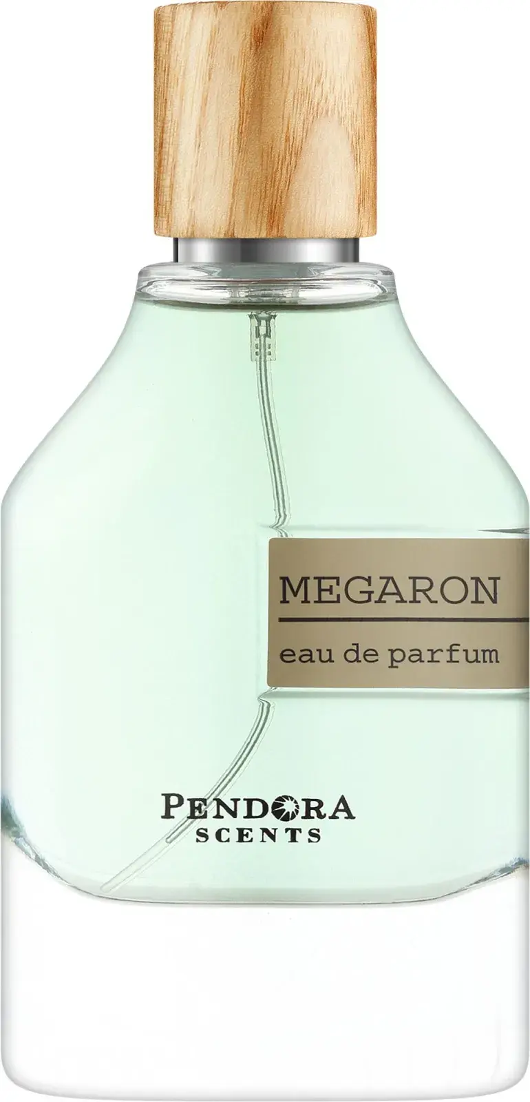 Pendora Scents Megaron Eau de Parfum, frasco y caja