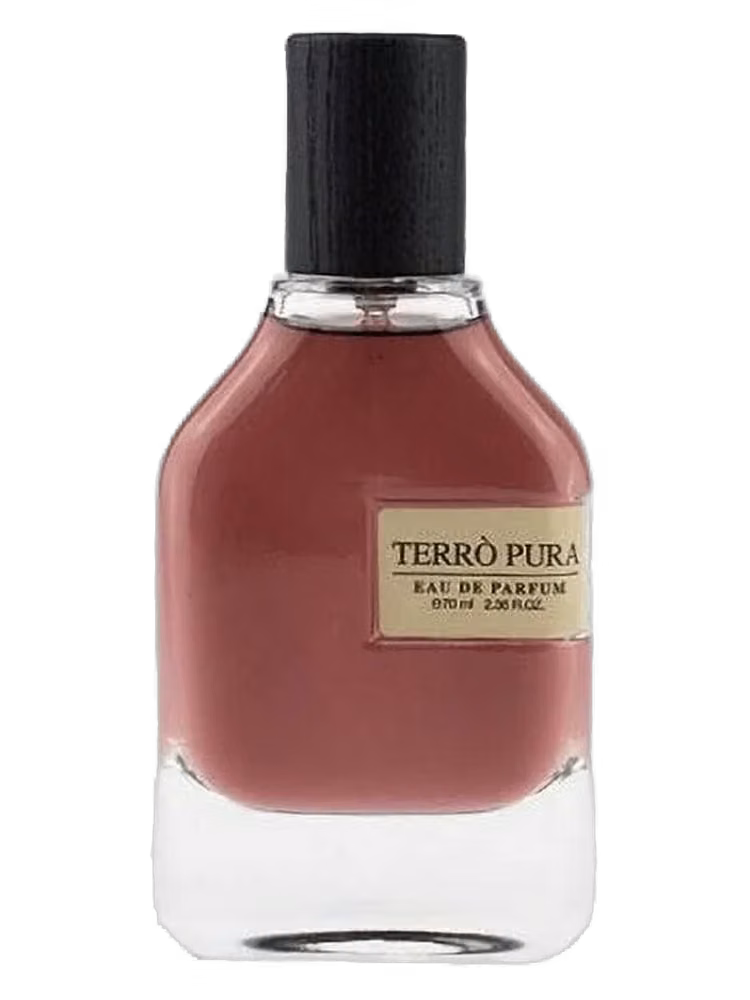 Fragrance World Terro Pura Eau de Parfum, frasco y caja
