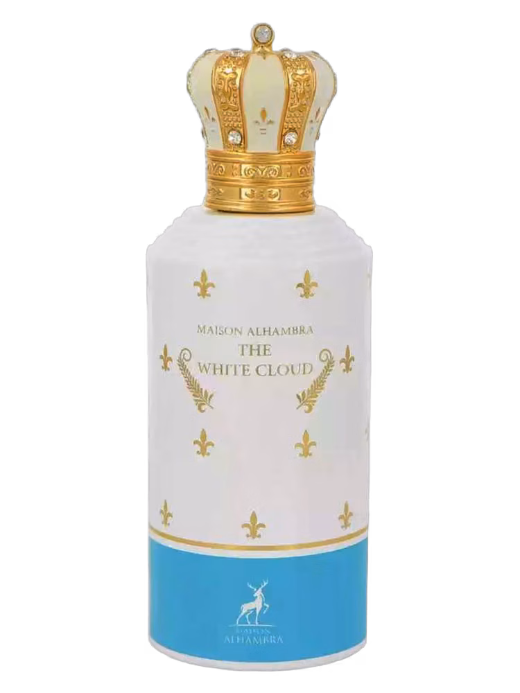 Maison Alhambra The White Cloud Eau de Parfum, frasco y caja
