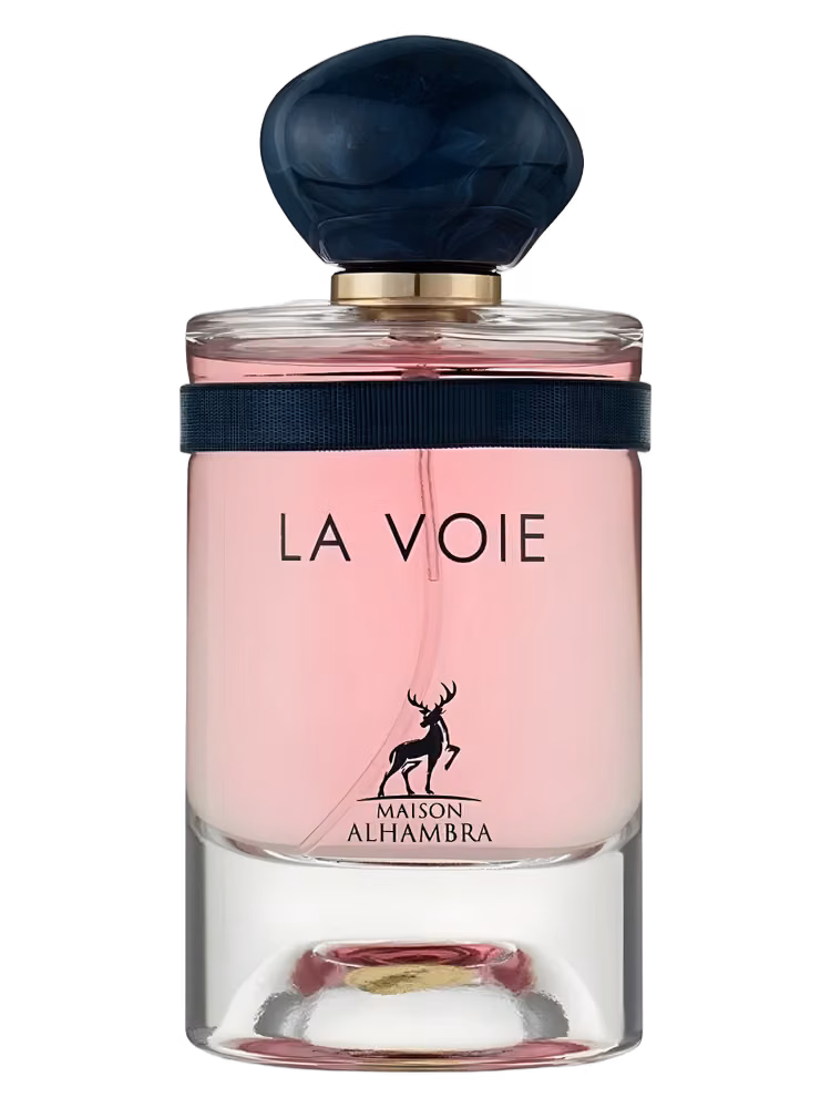 Maison Alhambra La Voie Eau de Parfum, frasco y caja