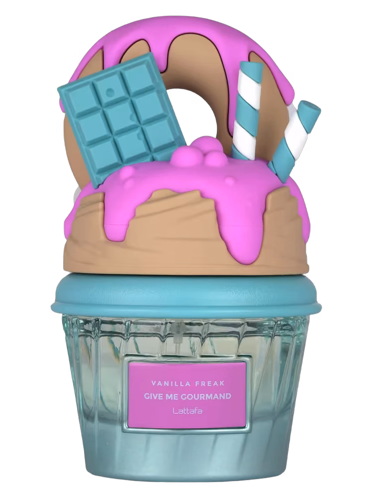 Lattafa Vanilla Freak Eau de Parfum, frasco y caja