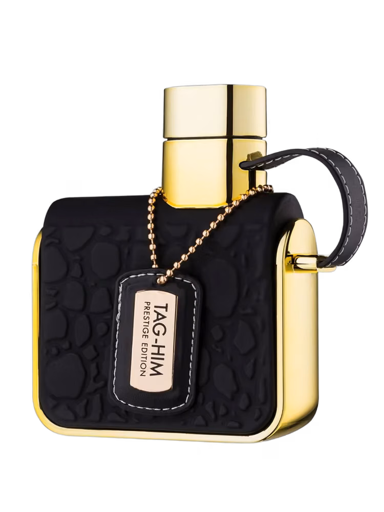 Armaf Tag-Him Prestige Eau de Parfum, frasco y caja
