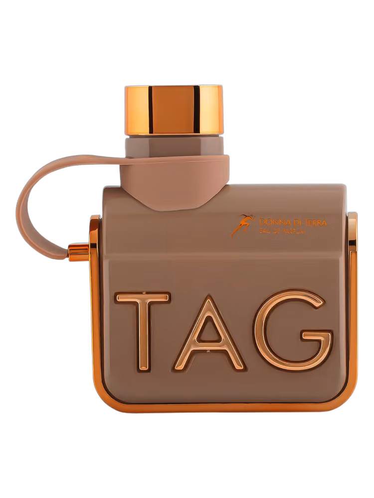 Armaf Tag Her Donna Di Terra Eau de Parfum, frasco y caja