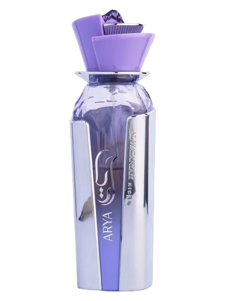 Al Wataniah Arya Eau de Parfum, frasco y caja