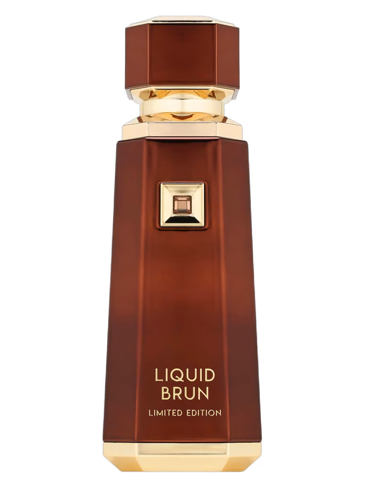 French Avenue Liquid Brun Limit Edition Eau de Parfum, frasco y caja