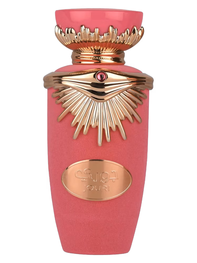 Lattafa Jouri Eau de Parfum, frasco y caja