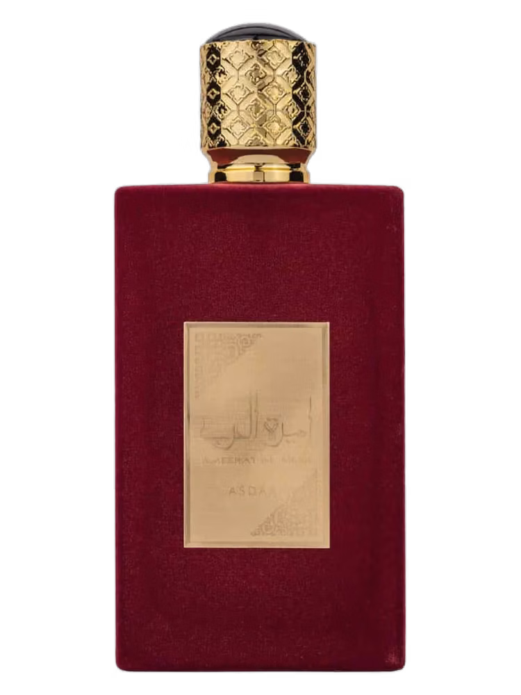 Asdaaf Ameerat Al Arab Eau de Parfum, frasco y caja