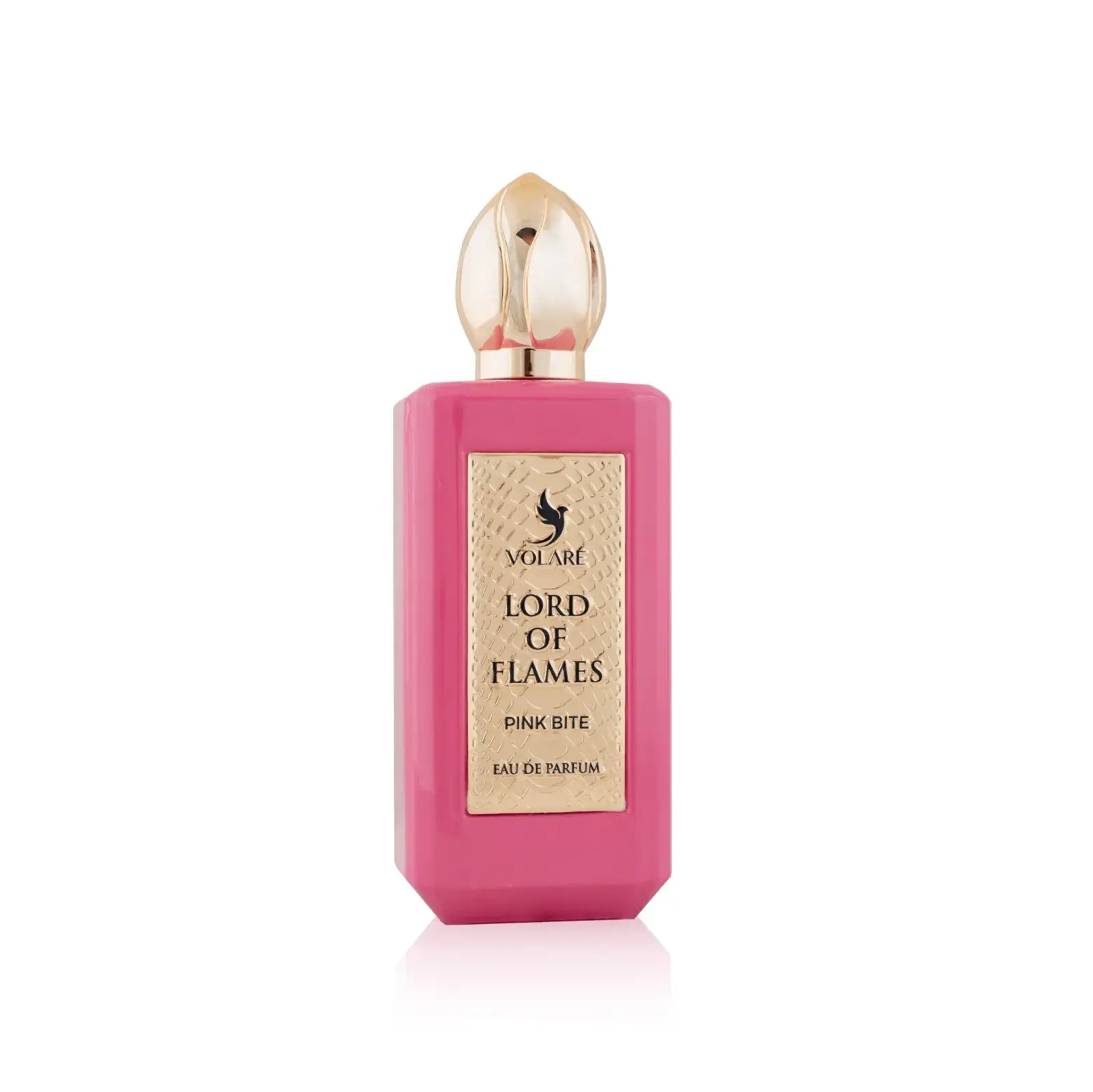 Volare Perfumes Lord of Flames Pink Bite Eau de Parfum, frasco y caja